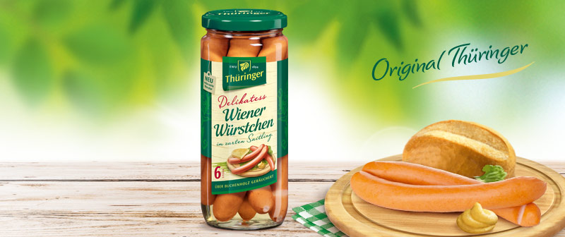 Original Thüringer Delikatess Wiener Würstchen